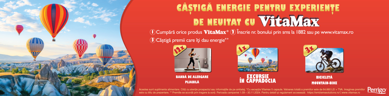 Campanie Nationala Vitamax Septembrie-Noiembrie 2024