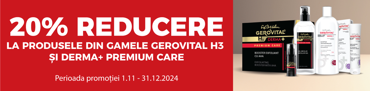 gerovital h3 derma noiembrie - decembrie 2024