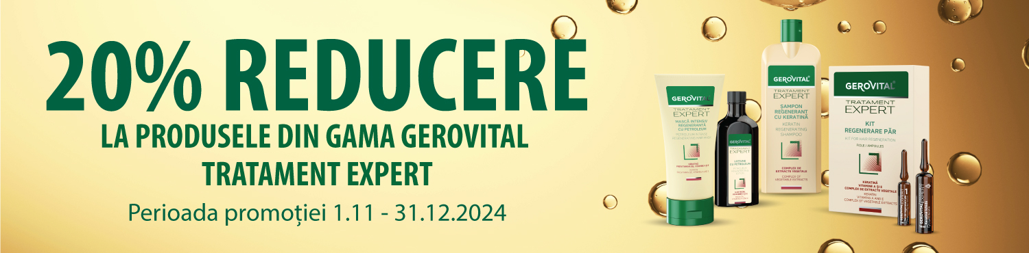 gerovital tratament expert noiembrie-decembrie 2024