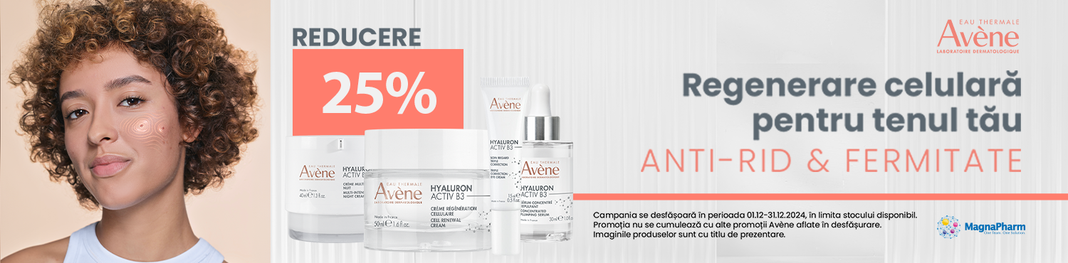 avene hyaluron noiembrie-decembrie 2024