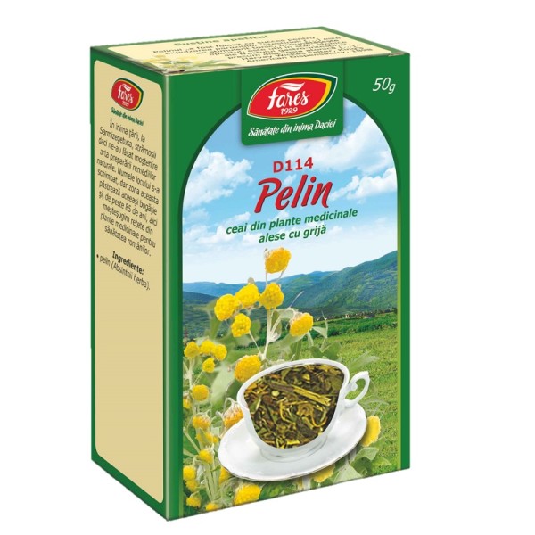 Ceai Pelin, D114, 50 g, Fares