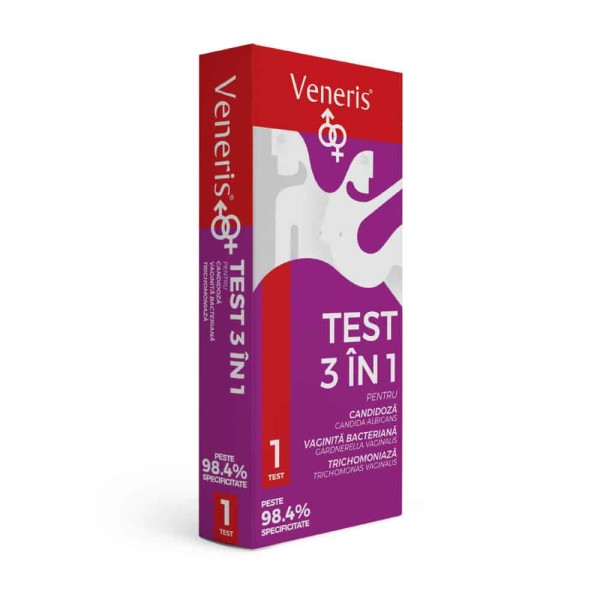 Test 3 in 1 unisex, 1 test, Veneris