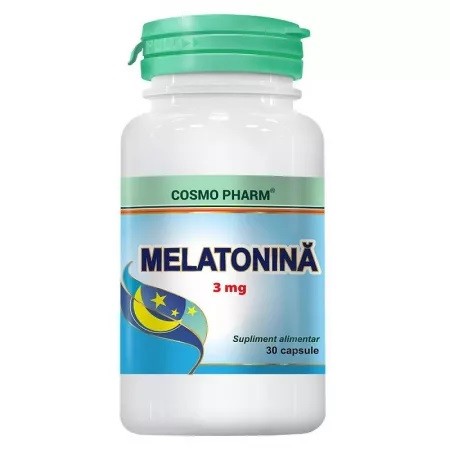 Melatonina, 30 capsule, Cosmopharm
