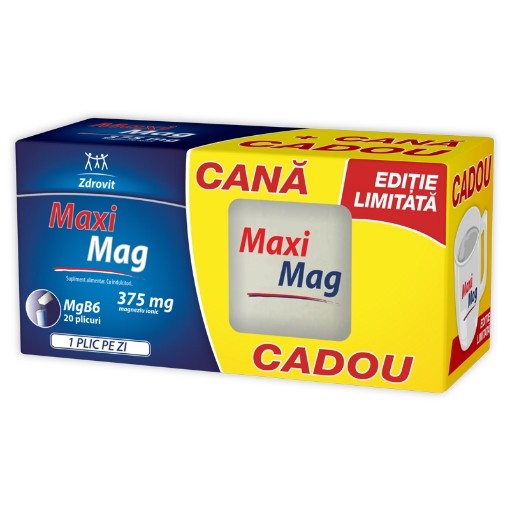 Maximag, 20 plicuri +Cana Cadou, Zdrovit