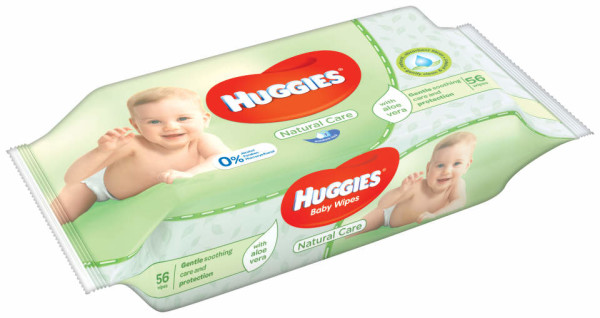 Servetele umede pentru copii cu aloe vera, 56 bucati, Huggies