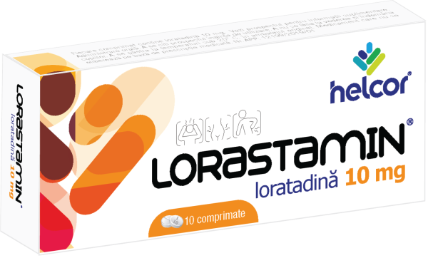 Lorastamin, 10 mg, 10 comprimate, AC Helcor Pharma