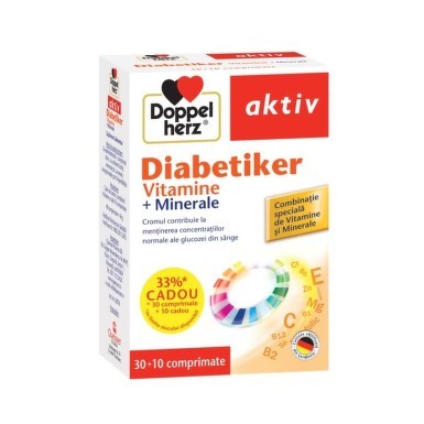 Diabetiker pentru diabetici, 30 comprimate+10 comprimate, Doppelherz