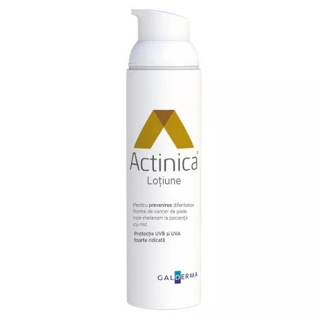 Lotiune pentru protectie solara cu SPF 50+ Actinica, 80 g, Galderma