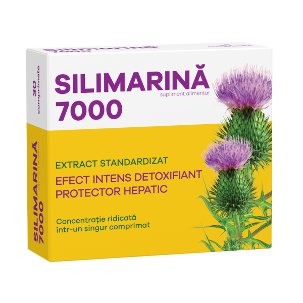 Silimarina 7000, 30 comprimate, Fiterman Pharma