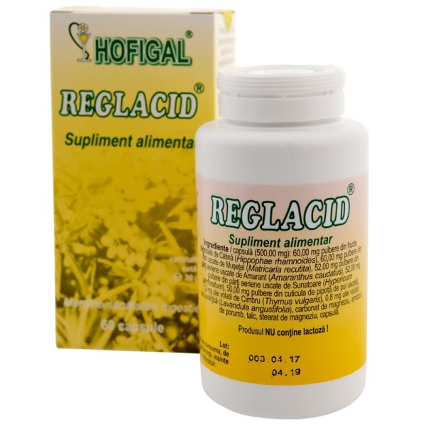 Reglacid, 60 capsule, Hofigal