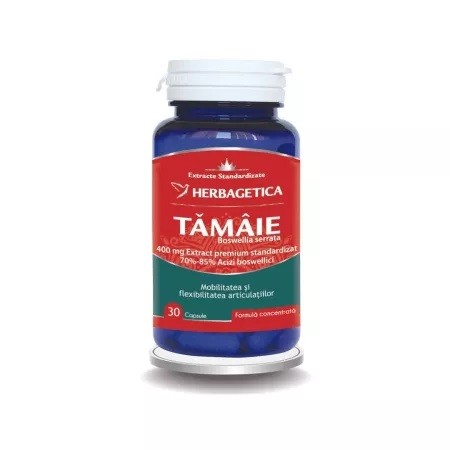 Tamaie Boswellia Serrata, 30 capsule, Herbagetica