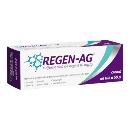 Regen-Ag 10 mg/g, cremă, 50 g, Fiterman Pharma