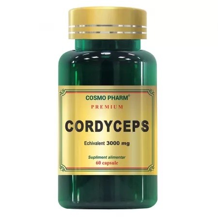 Cordyceps Premium, 300 mg, 60 capsule, Cosmopharm