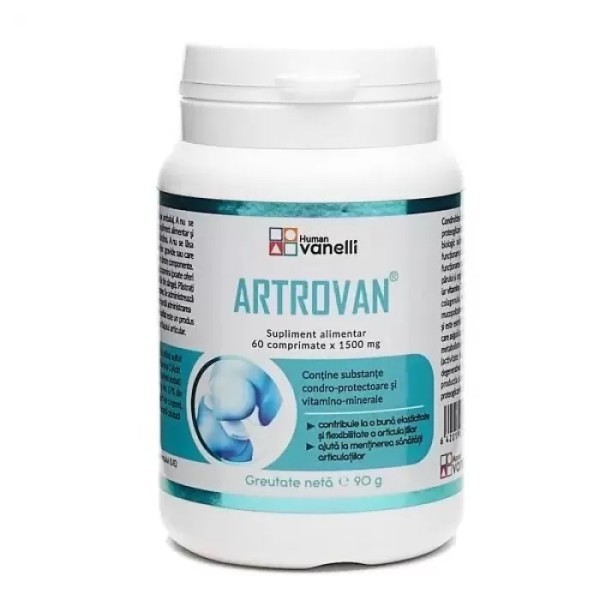 Artrovan, 60 Comprimate, Vanelli