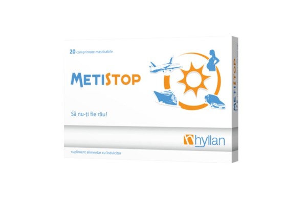 Metistop, 20 Comprimate Masticabile, Hyllan Pharma