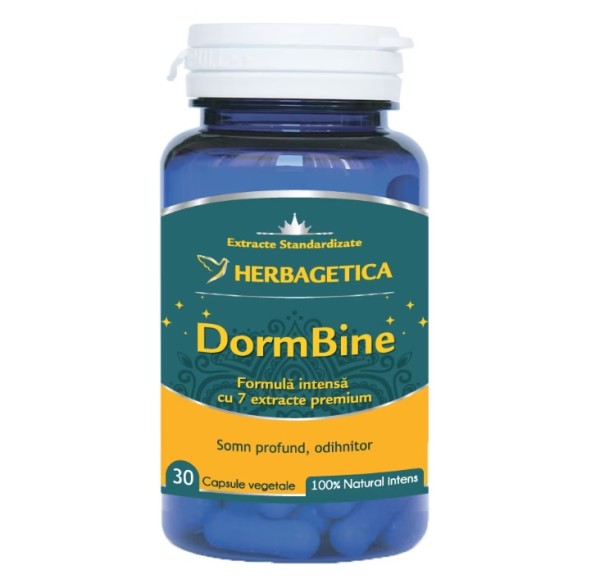 DormBine, 30 capsule vegetale, Herbagetica