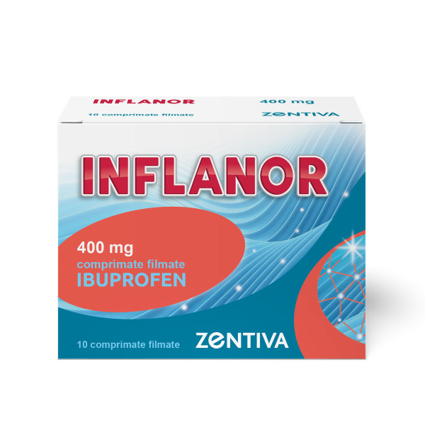 Inflanor 400 mg, comprimate filmate, Zentiva
