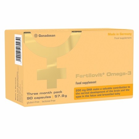 Fertilovit Omega-3, 90 capsule, Gonadosan