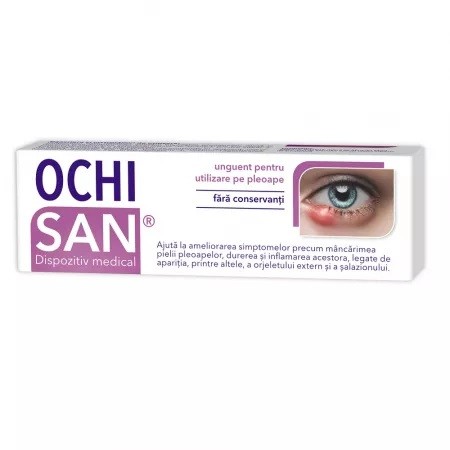 Unguent pentru urcior si chalazion OchiSan, 15 g, Zdrovit